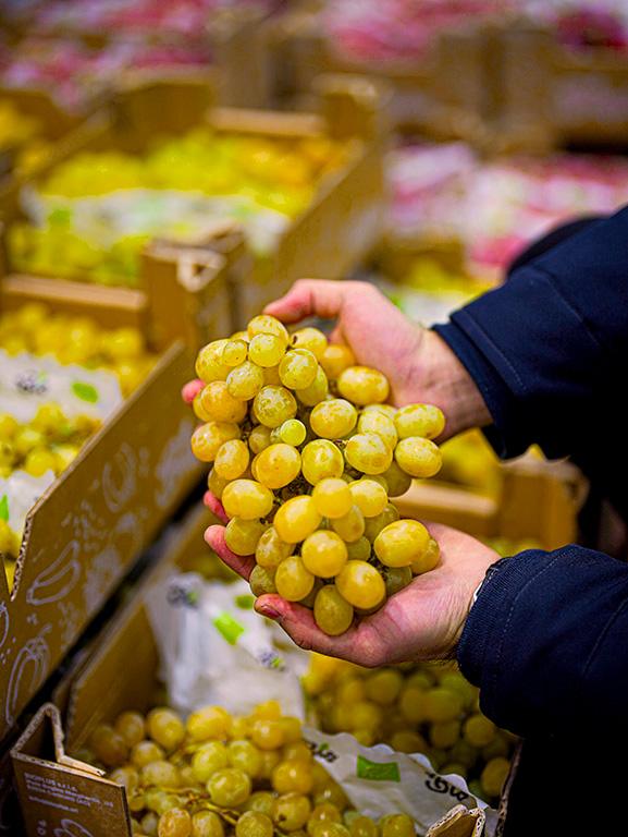 raisin bio - fruits et légumes rungis LR Bio